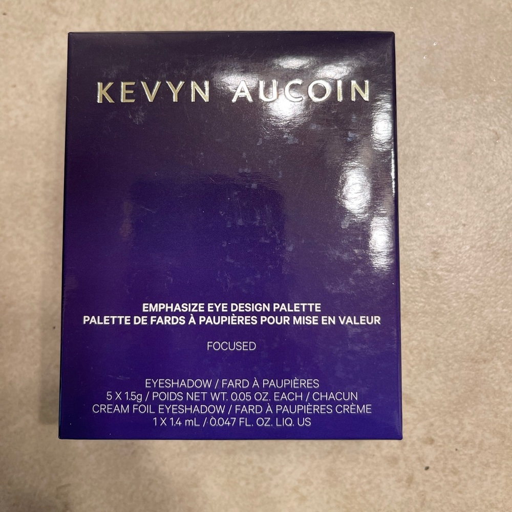 Kevyn Aucoin pallet in: FOCUSED